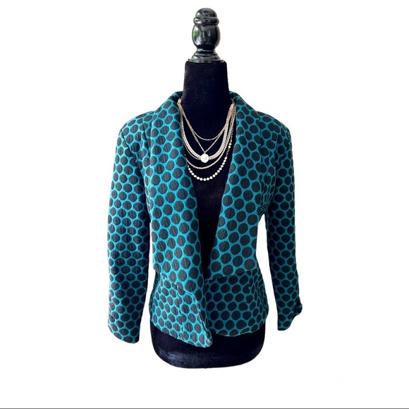 Christopher & Banks Polka Dot Blazer - Small - Picture 1 of 2
